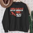 Pilot Papa Modellflug Modellfliegen Sweatshirt Geschenke für alte Frauen