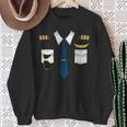 Pilot Uniform Costume Airplane Aviation Flying Airline Sweatshirt Gifts for Old Women