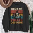 Pirate Ship Pirate Outfit Pirate Costume Retro Pirate Sweatshirt Gifts for Old Women