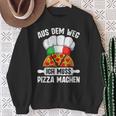 Pizzabacken Aus Dem Weg Ich Muss Pizza Machen Pizzabäcker Sweatshirt Geschenke für alte Frauen