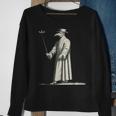 Plague Doctor Medieval Steampunk Vintage Horror Sweatshirt Gifts for Old Women