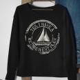 Plain Sailing Boat Retirement Plan Idea Sweatshirt Gifts for Old Women