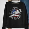 Plumber American Flag Plumbing Usa Patriot Stamp Style Sweatshirt Gifts for Old Women