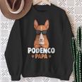 Podenco Dog Papa Podenco Ibicenco Sweatshirt Geschenke für alte Frauen