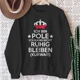 Poland Kurwa Polin Polska Polish Sweatshirt Geschenke für alte Frauen