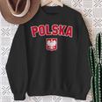 Polen Polska Flagge Adler Damen Herren Kinder Polska Sweatshirt Geschenke für alte Frauen