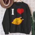 Pollo Asado Divertido I Love Pollo Camisa de entrenamiento Regalos para ancianas