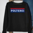 Polterei Stag Night Fun Police Black Sweatshirt Geschenke für alte Frauen