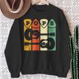 Pops Gitarre Plektrum Geschenk Opa Gitarristen Papa Gitarre Player Sweatshirt Geschenke für alte Frauen