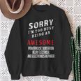 Powerhouse Substation Relay Electrical Electronics Repairer Sweatshirt Gifts for Old Women