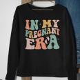 In My Pregnant Era Pregnancy Announcement Pregnant Sweatshirt Gifts for Old Women