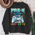 Prek Level Complete Pre K Last Day Of School Gamers Sweatshirt Gifts for Old Women