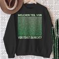 Programmer Admin Which Partonerstehst Du Nicht Sweatshirt Geschenke für alte Frauen