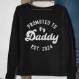Promoted To Daddy Est 2024 Father's Day First Time Dad Sweatshirt Gifts for Old Women