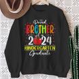 Proud Brother Of A Class Of 2024 Kindergarten Graduate Sweatshirt Gifts for Old Women