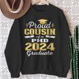 Proud Cousin Class Of 2024 Phd Graduate Doctorate Graduation Sweatshirt Gifts for Old Women