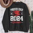 Proud Dad Of A Class Of 2024 Graduate Senior Graduation Sweatshirt Gifts for Old Women