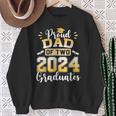 Proud Dad Of Two 2024 Graduates Senior Dad Class Of 2024 Sweatshirt Gifts for Old Women