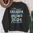 Proud Grandpa Of A Class Of 2024 Graduate Senior 2024 Sweatshirt Gifts for Old Women