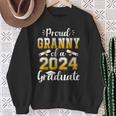 Proud Granny Of A Class Of 2024 Graduate Senior Graduation Sweatshirt Gifts for Old Women