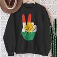 Proud Kurds Kurdistan Kurdische Flagge Peace Sweatshirt Geschenke für alte Frauen