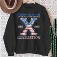 Proud Member Of The Fuck Your Feelings Gen X Usa 4Th Of July Sweatshirt Gifts for Old Women