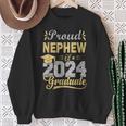 Proud Nephew Of A 2024 Graduate Graduation Senior 2024 Sweatshirt Gifts for Old Women