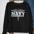 Proud United States Of America Navy Corpsman Sweatshirt Gifts for Old Women