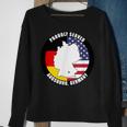 Proudly Served Augsburg Germany Military Veteran Army Vet Sweatshirt Gifts for Old Women