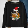 Pug Reading Book Dog Bookworm All Booked For Christmas Sweatshirt Gifts for Old Women