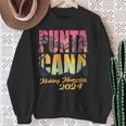 Punta Cana 2024 Making Memories Matching Family Vacation Tri Sweatshirt Gifts for Old Women