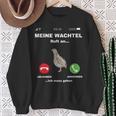 Quail Breeder Quail Egg Sweatshirt Geschenke für alte Frauen