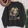 Queen B Honey Bee Bumble B Sweatshirt Gifts for Old Women