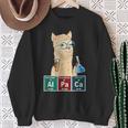 Química Estudiante Regalo Científico Lindo Alpaca Ciencia Estudiante Camisa de entrenamiento Regalos para ancianas