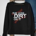 Quite Crying Rub Dirt On It No Crying Girls Softball Sweatshirt Gifts for Old Women