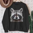 Raccoon Vintage Polygon Raccoon Sweatshirt Geschenke für alte Frauen