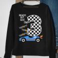 Race Car 3Rd Birthday Party Racing Car Driver 3 Birthday Boy Sweatshirt Gifts for Old Women