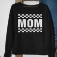 Racing Birthday Party Matching Family Race Car Pit Crew Mom Sweatshirt Gifts for Old Women
