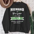 Rapidler Fußball Wien Niemand Ist Perfekt Rap Sweatshirt Geschenke für alte Frauen