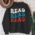Read Read ReadingAcross That America Reading Lover Teacher Sweatshirt Gifts for Old Women