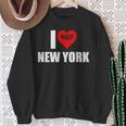 I Really Heart Love Ny Love New York Sweatshirt Gifts for Old Women