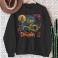 Red Cherry Blossom Chinese Lunar New Year 2024 Sweatshirt Gifts for Old Women