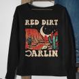 Red Dirt Country Music Western Theme Sweatshirt Gifts for Old Women