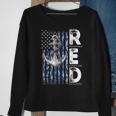 Red Friday Veterans Day Us Navy Support All Us Veterans Sweatshirt Gifts for Old Women