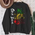 Reggae Rastafari Roots One Love Rastafarian Reggae Music Sweatshirt Gifts for Old Women
