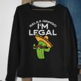 Relax Gringo Im Legal Cinco De Mayo Mexican Immigrant Sweatshirt Gifts for Old Women