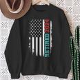 Retired 2024 Us American Flag For Retirement And Pensioner Sweatshirt Gifts for Old Women