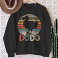 Retro Dodo Bird Sweatshirt Geschenke für alte Frauen