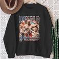 Retro Donald Pump Gym Collage Photo Meme Trump Sweatshirt Gifts for Old Women