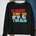 Retro Fishing For Angler Sweatshirt Geschenke für alte Frauen